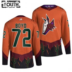 Arizona Coyotes Trikot Travis Boyd 72 Adidas 2022-23 Orange Reverse Retro 2.0 Authentic - Kinder